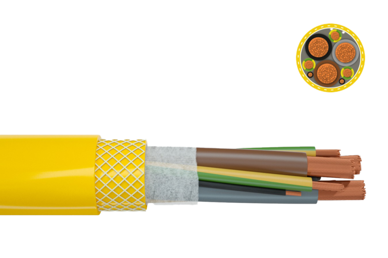 Cabo de uso móvel PUR-HF